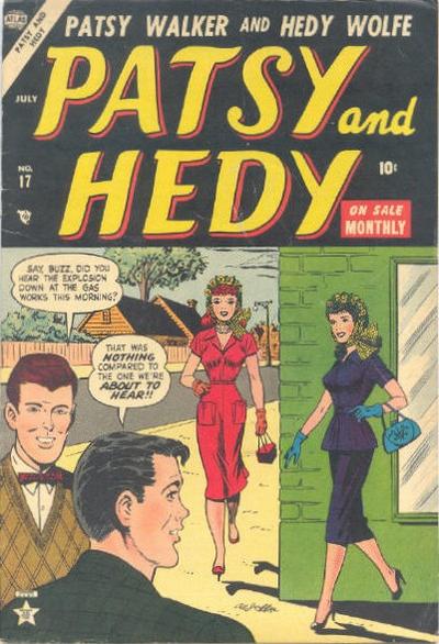 Cover for Patsy and Hedy (Marvel, 1952 series) #17