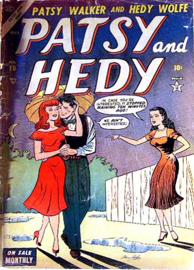 Cover for Patsy and Hedy (Marvel, 1952 series) #20