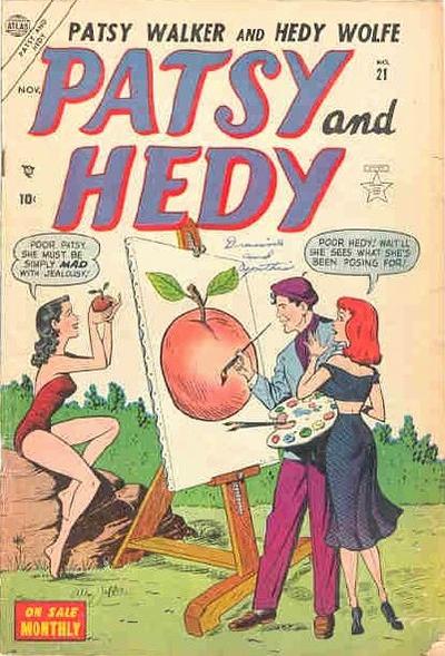 Cover for Patsy and Hedy (Marvel, 1952 series) #21