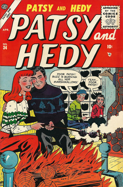 Cover for Patsy and Hedy (Marvel, 1952 series) #34