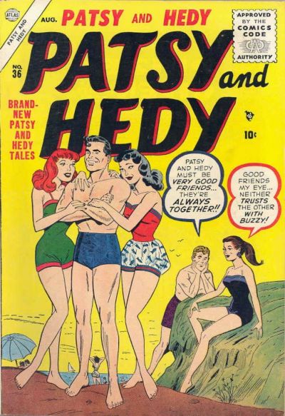 Cover for Patsy and Hedy (Marvel, 1952 series) #36