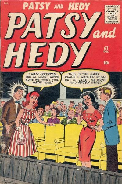 Cover for Patsy and Hedy (Marvel, 1952 series) #67