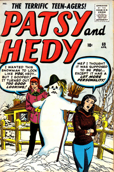 Cover for Patsy and Hedy (Marvel, 1952 series) #69