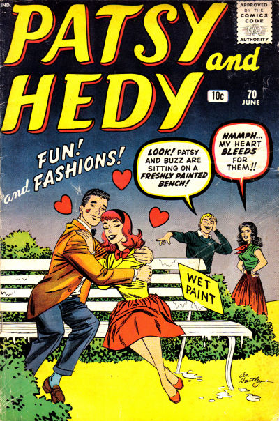 Cover for Patsy and Hedy (Marvel, 1952 series) #70