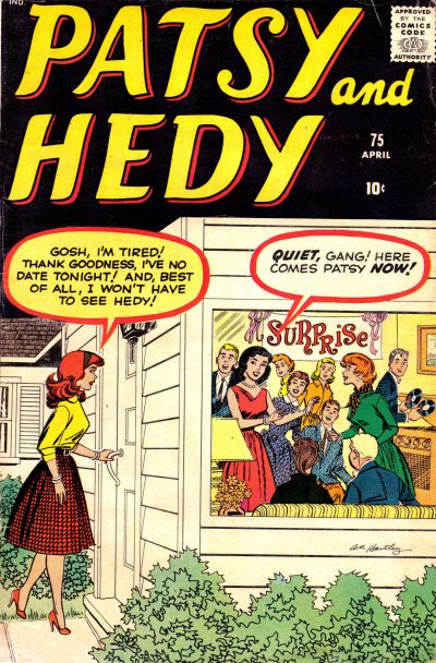 Cover for Patsy and Hedy (Marvel, 1952 series) #75
