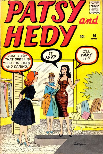 Cover for Patsy and Hedy (Marvel, 1952 series) #76