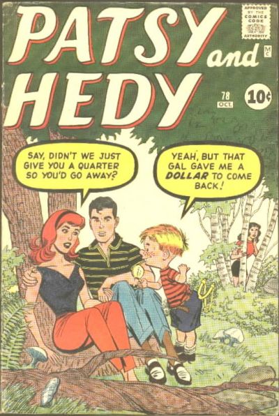 Cover for Patsy and Hedy (Marvel, 1952 series) #78