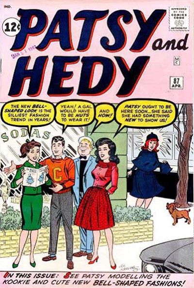 Cover for Patsy and Hedy (Marvel, 1952 series) #87