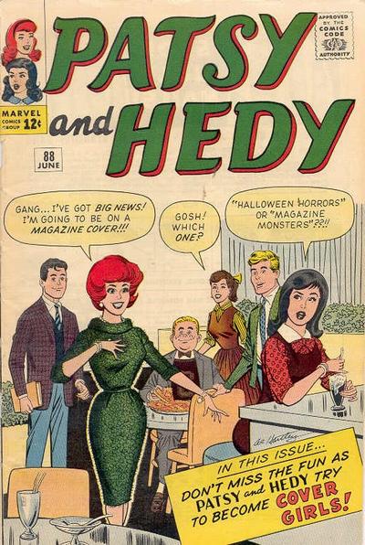 Cover for Patsy and Hedy (Marvel, 1952 series) #88