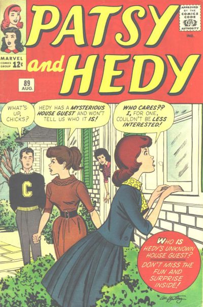 Cover for Patsy and Hedy (Marvel, 1952 series) #89