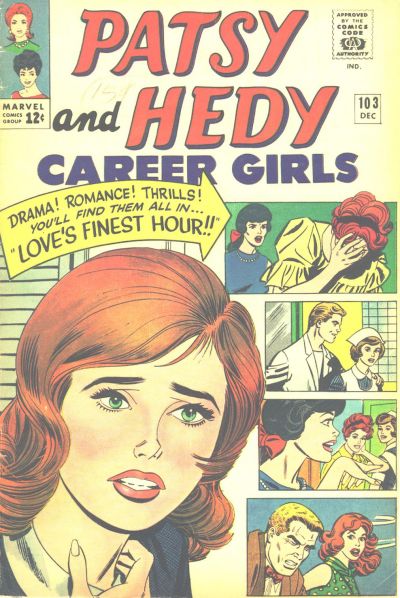 Cover for Patsy and Hedy (Marvel, 1952 series) #103