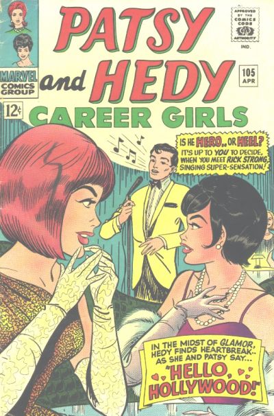 Cover for Patsy and Hedy (Marvel, 1952 series) #105