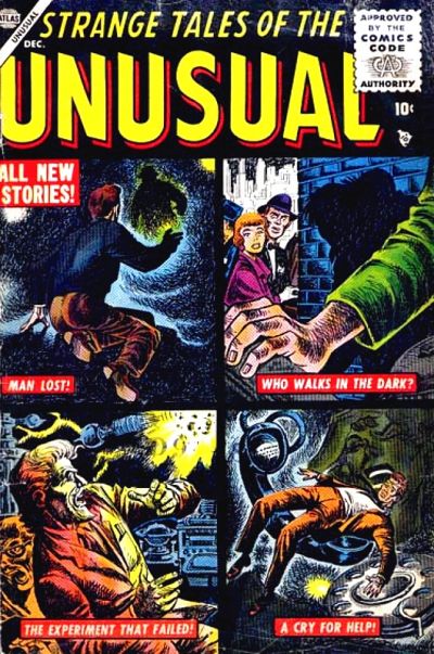 Cover for Strange Tales of the Unusual (Marvel, 1955 series) #1