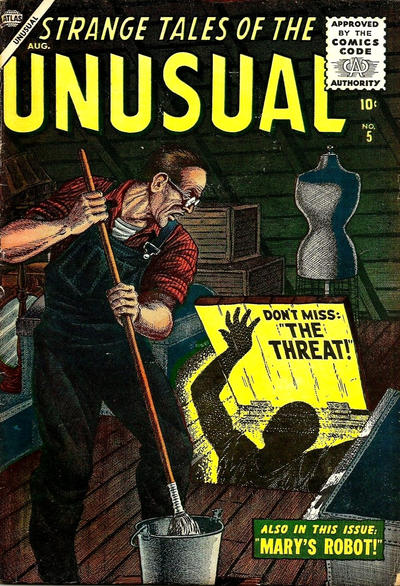 Cover for Strange Tales of the Unusual (Marvel, 1955 series) #5