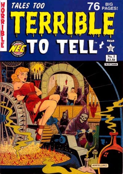 Cover for Tales Too Terrible to Tell (New England Comics, 1989 series) #5