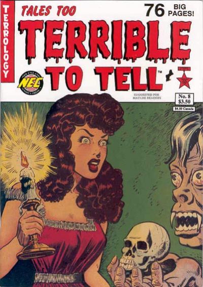 Cover for Tales Too Terrible to Tell (New England Comics, 1989 series) #8