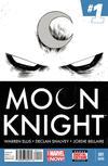 Cover for Moon Knight (Marvel, 2014 series) #1 [Second Printing]