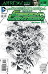 Cover for Green Lantern (DC, 2011 series) #17 [Doug Mahnke / Mark Irwin Black & White Cover]