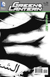 Cover for Green Lantern (DC, 2011 series) #15 [Doug Mahnke / Christian Alamy Black & White Wraparound Cover]