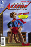 Cover Thumbnail for Action Comics (2011 series) #29 [Robot Chicken Cover]