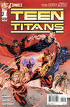 Cover for Teen Titans (DC, 2011 series) #1 [Second Printing]