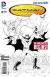 Cover Thumbnail for Batman Incorporated (2012 series) #12 [Chris Burnham Black & White Cover]