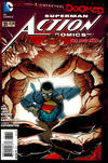 Cover for Action Comics (DC, 2011 series) #31 [Second Printing]