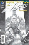 Cover Thumbnail for The Flash (2011 series) #25 [Francis Manapul Black and White Cover]