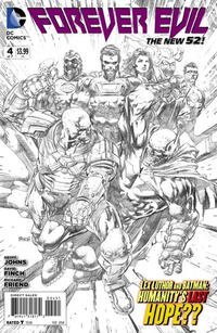 Cover Thumbnail for Forever Evil (DC, 2013 series) #4 [David Finch Sketch Cover]