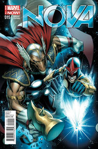 Cover for Nova (Marvel, 2013 series) #15 [Dale Keown Cover]