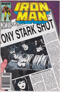 Cover for Iron Man (Marvel, 1968 series) #243 [Newsstand]