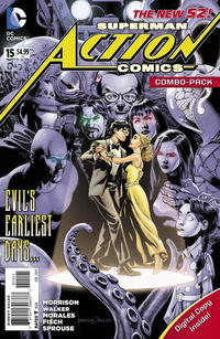 Cover Thumbnail for Action Comics (DC, 2011 series) #15 [Combo Pack]