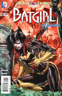 Cover Thumbnail for Batgirl (DC, 2011 series) #13 [Third Printing]