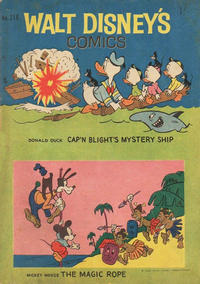 Cover Thumbnail for Walt Disney's Comics (W. G. Publications; Wogan Publications, 1946 series) #216