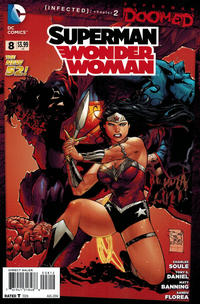 Cover Thumbnail for Superman / Wonder Woman (DC, 2013 series) #8 [Second Printing]