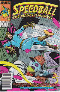 Cover Thumbnail for Speedball (Marvel, 1988 series) #7 [Newsstand]