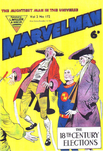 Cover for Marvelman (L. Miller & Son, 1954 series) #172