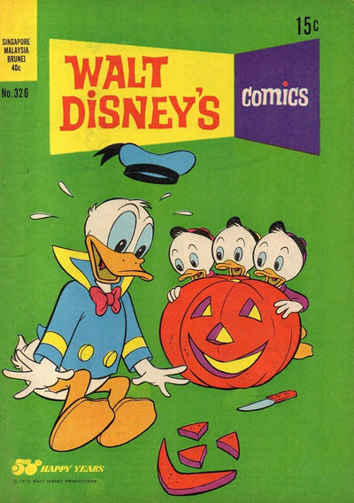 Cover for Walt Disney's Comics (W. G. Publications; Wogan Publications, 1946 series) #326