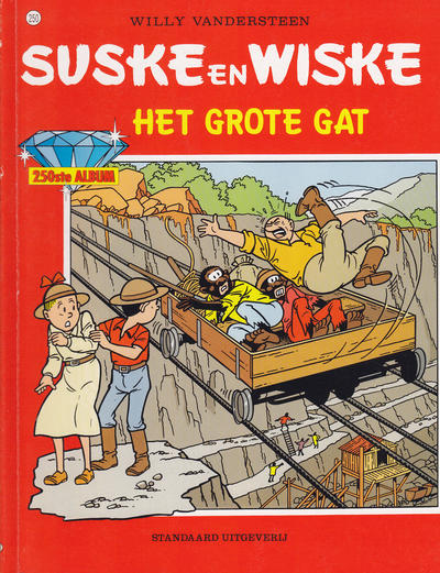 Cover for Suske en Wiske (Standaard Uitgeverij, 1967 series) #250 - Het Grote Gat
