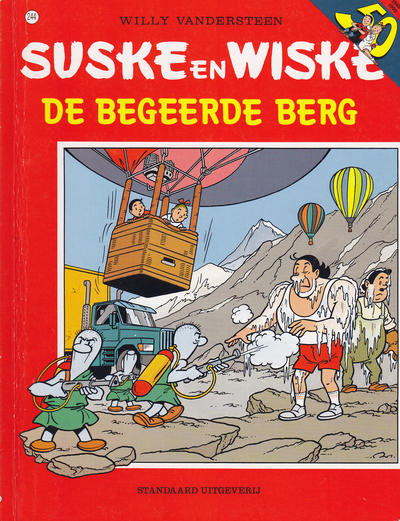 Cover for Suske en Wiske (Standaard Uitgeverij, 1967 series) #244 - De begeerde berg