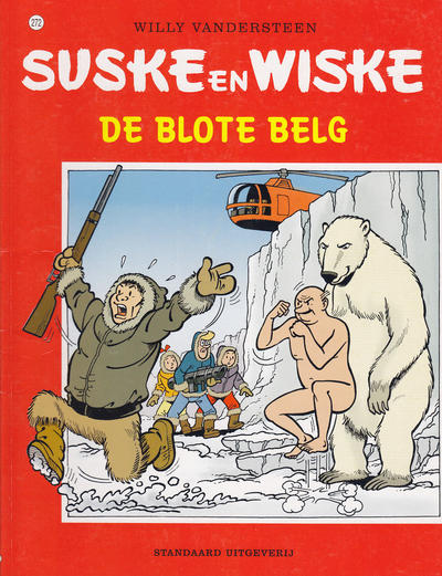Cover for Suske en Wiske (Standaard Uitgeverij, 1967 series) #272 - De blote Belg