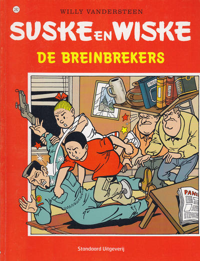 Cover for Suske en Wiske (Standaard Uitgeverij, 1967 series) #282 - De breinbrekers