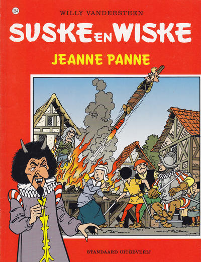 Cover for Suske en Wiske (Standaard Uitgeverij, 1967 series) #264 - Jeanne Panne