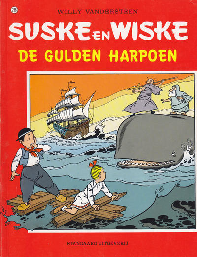 Cover for Suske en Wiske (Standaard Uitgeverij, 1967 series) #236 - De gulden harpoen