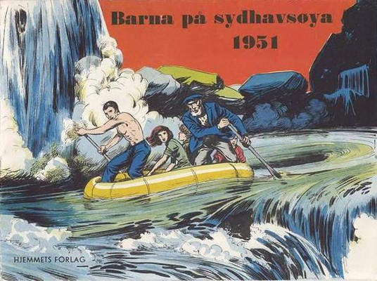 Cover for Barna på sydhavsøya (Hjemmet / Egmont, 1946 series) #1951