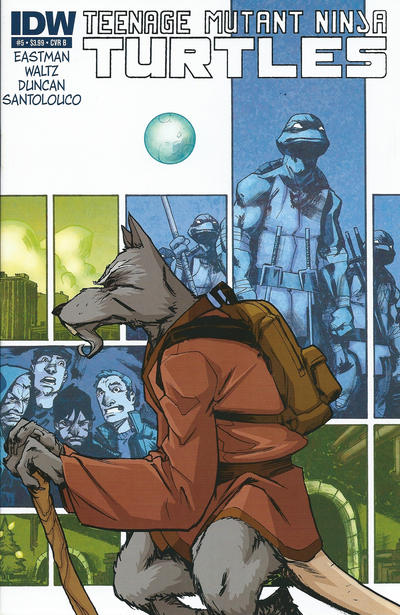 Cover for Teenage Mutant Ninja Turtles (IDW, 2011 series) #5 [Cover B]