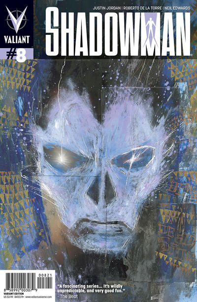 Cover for Shadowman (Valiant Entertainment, 2012 series) #8 [Cover B - David Mack]