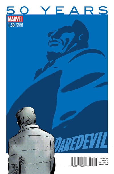 Cover for Daredevil (Marvel, 2014 series) #36 (1.50) [Paolo Rivera Cover]