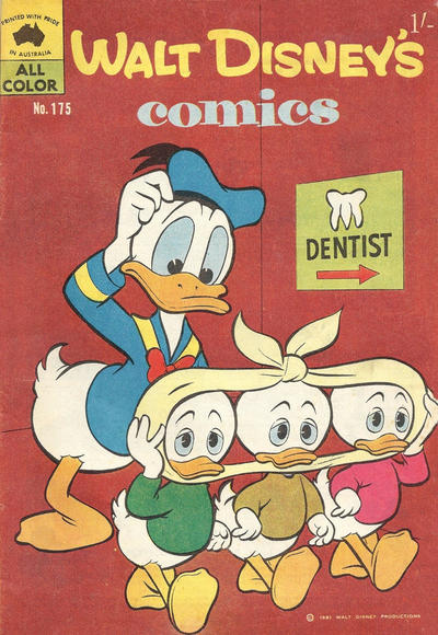 Cover for Walt Disney's Comics (W. G. Publications; Wogan Publications, 1946 series) #175