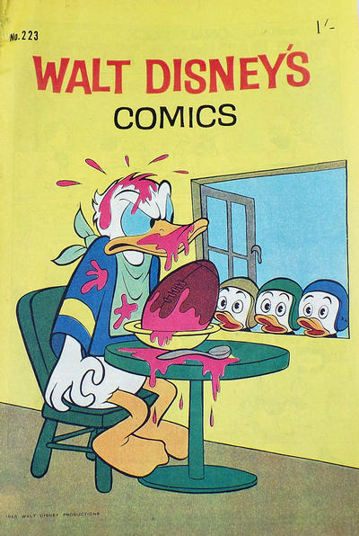 Cover for Walt Disney's Comics (W. G. Publications; Wogan Publications, 1946 series) #223